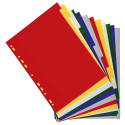 Divider Lightweight PP A4 12P ColouRed/ Pc.