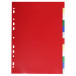 Divider Lightweight PP A4 12P ColouRed/ Pc.