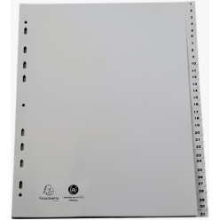 Tabbladen PP A4+ bedrukt...