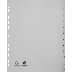 Intercalaires imprimés...