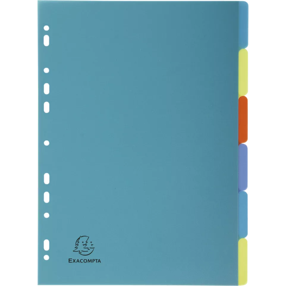 Dividers Forever PP A4 6 Part/ Pc.