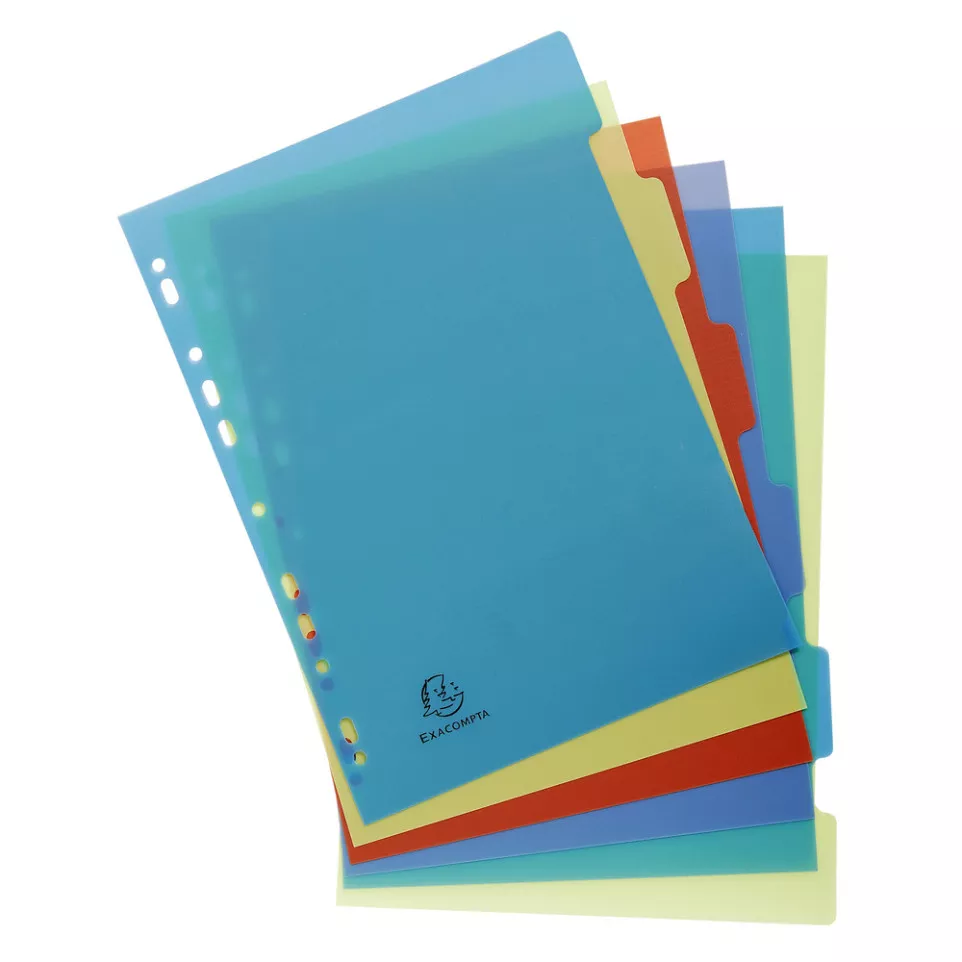Dividers Forever PP A4 6 Part/ Pc.