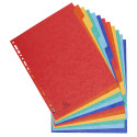 Tabbladen glanskarto-n 400g A4+ 12 tabs/ St.