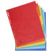 Tabbladen glanskarto-n 400g A4+ 6 tabs/ St.