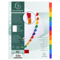 Tabbl.karton 160g A4- index 12 tabs wit/ St.