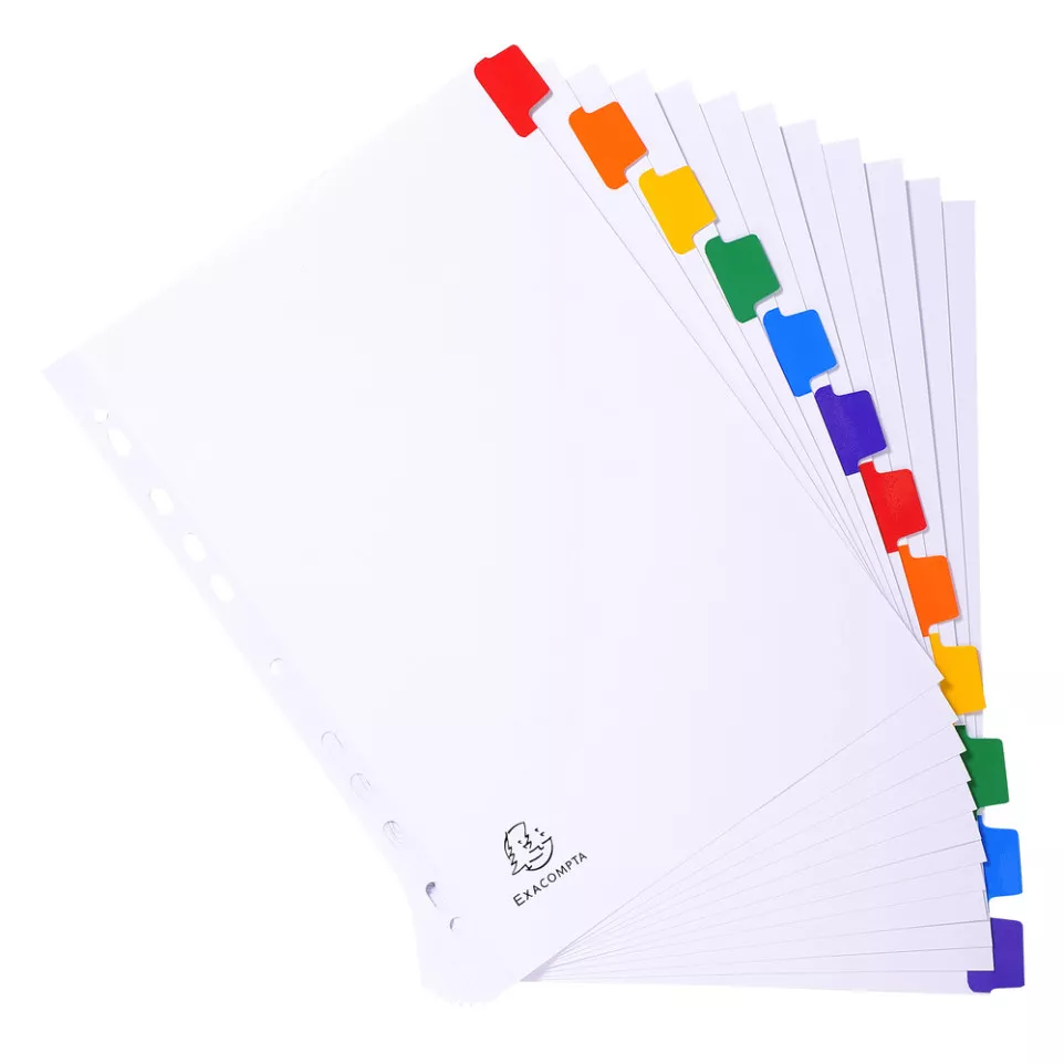Tabbl.karton 160g A4- index 12 tabs...