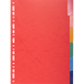 Tabbl. glanskarton 2-25g A4 verst.6 tabs/ St.
