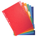 Tabbl. glanskarton 2-25g A4 verst.6 tabs/ St.