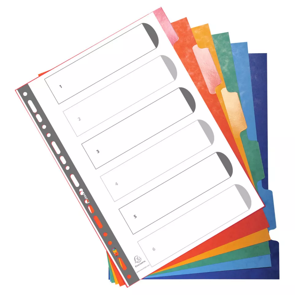 Intercalaires Carte lustrée 225g avec...