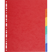 Tabblad recycled kar-ton 220g  A4+ 6 tabs/ St.