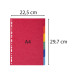 Intercalaires carte marbrée 220g/m2 6 positions - A4/ Pce