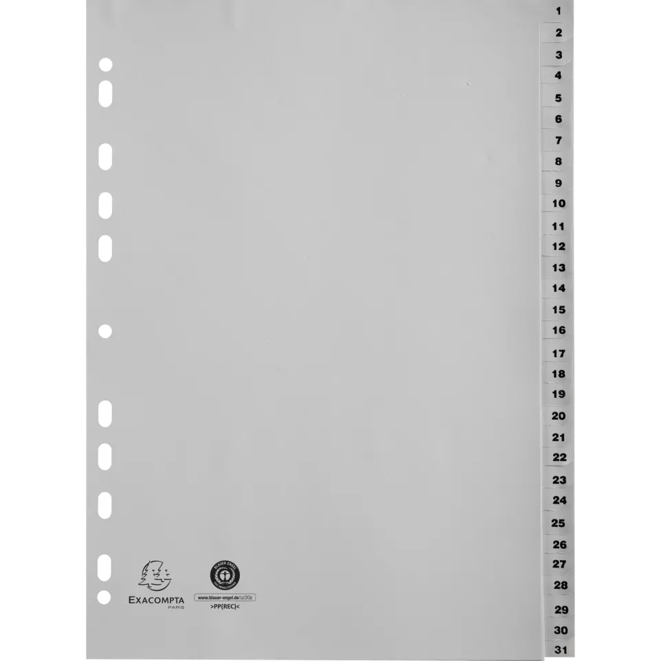 Intercalaires imprimés numériques PP...