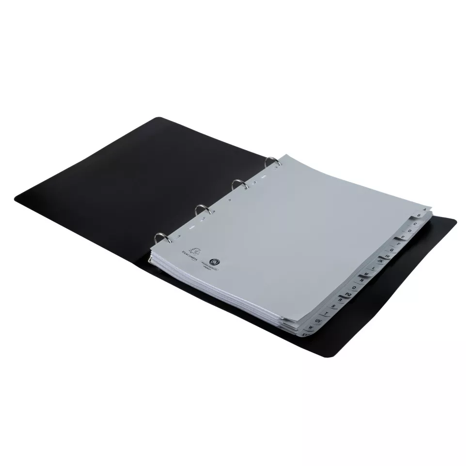 Indices PP A4 Maxi 20Pt A-Z Grey/ Pc.