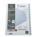 Indices A4 recycled PP 12 tabs 1-12 grey/ Pc.