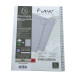 Indices recycled PP A4 26Pt A-Z Grey/ Pc.