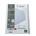 Indices recycled PP A4 20 tabs 1-20 grey/ Pc.