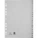 Indices recycled PP A4 20Pt A-Z Grey/ Pc.