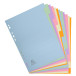 Div Forever Divider A4 170g 12P Pastel/ Pc.