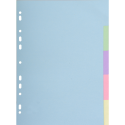Div Forever Divider A4 170g 5P Pastel/ Pc.
