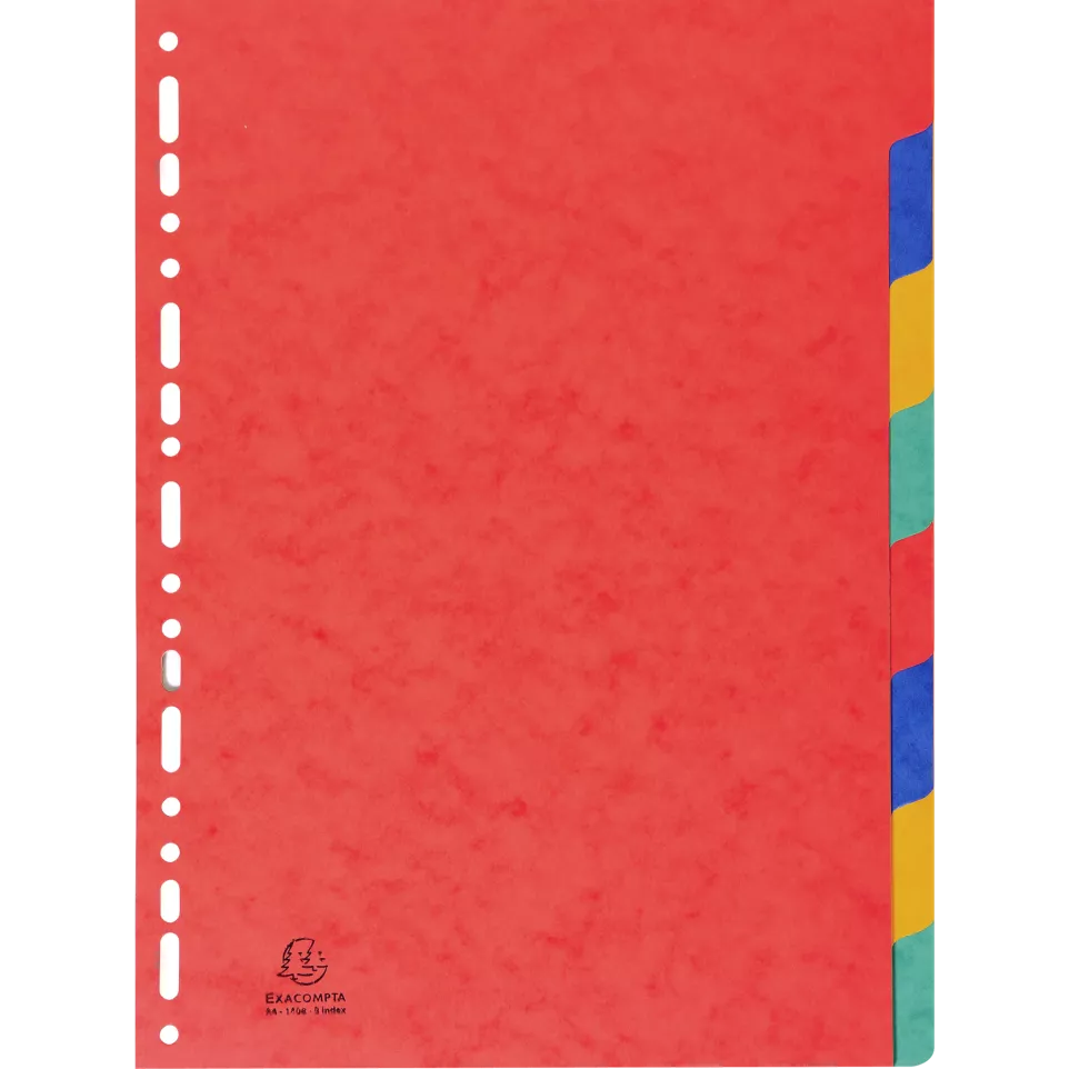 Divider Pressbd Lwght A4 8P/ Pc.