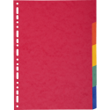 Intercalaires carte lustrée 225g 5 positions - A4/ Pce