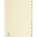 Indices 12 Pt Jan-Dec A4 Card Ivory/ Pc.