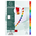 Indices A4 12Pt 1-12 Col Tabs White/ Pc.