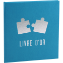 Livre d'or 140 pages 21x19cm PUZZLE/ Pce
