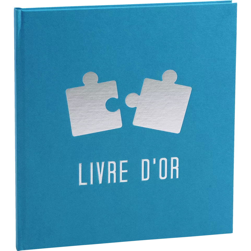 Livre d'or 140 pages 21x19cm PUZZLE/ Pce