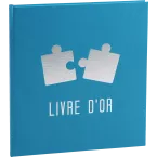 Livre d'or 140 pages 21x19cm PUZZLE/ Pce