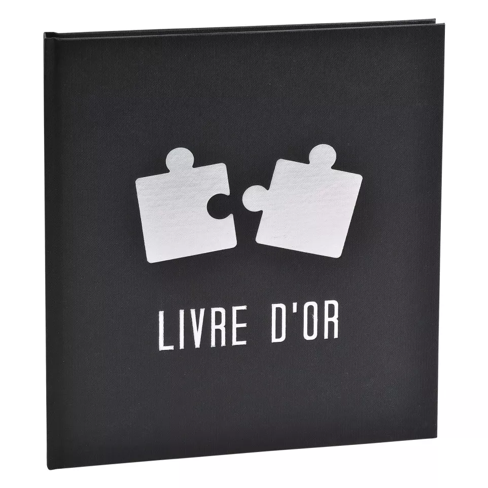 Livre d'or 140 pages 21x19cm PUZZLE/ Pce