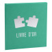 Livre d'or 140 pages 21x19cm PUZZLE/ Pce