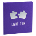 Livre d'or 140 pages 21x19cm PUZZLE/ Pce
