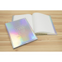 Livre d'or 100 pages tranche argent - Format 27x22cm - GLOSSY/ Pce