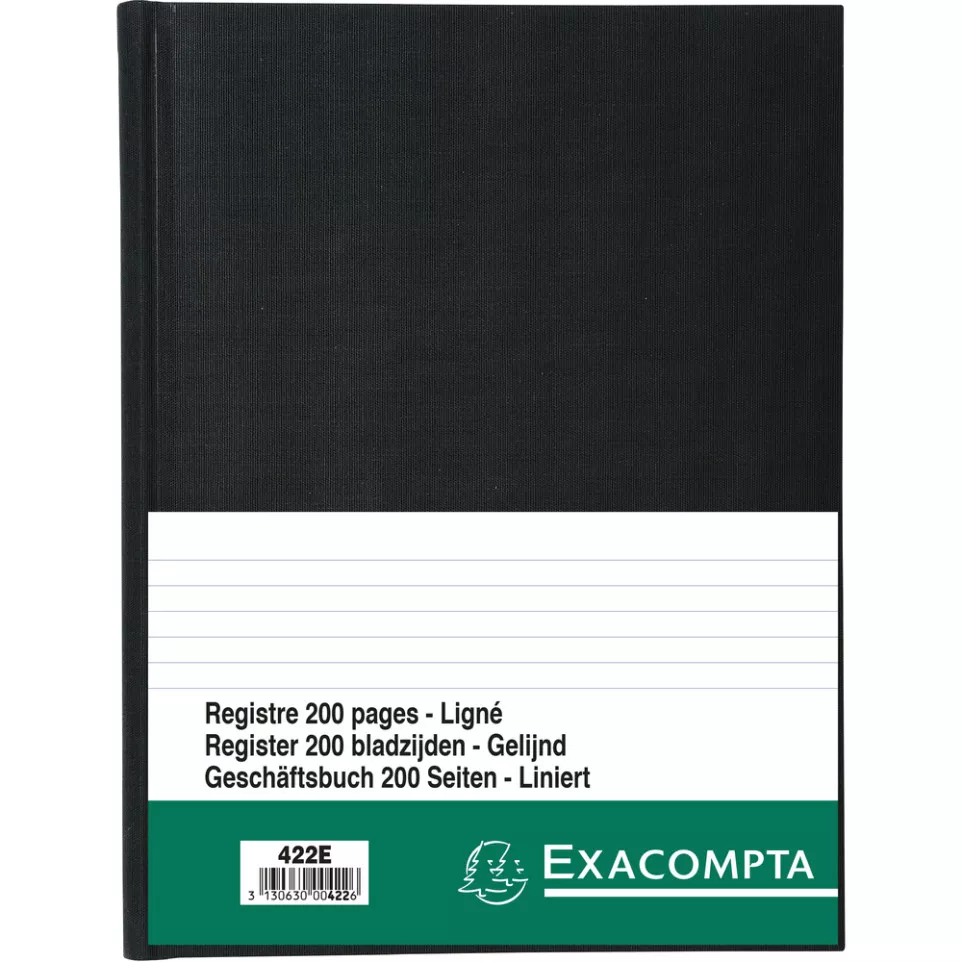 HARD BACK BOOK A4 200 PAGES LINED/ Pc.