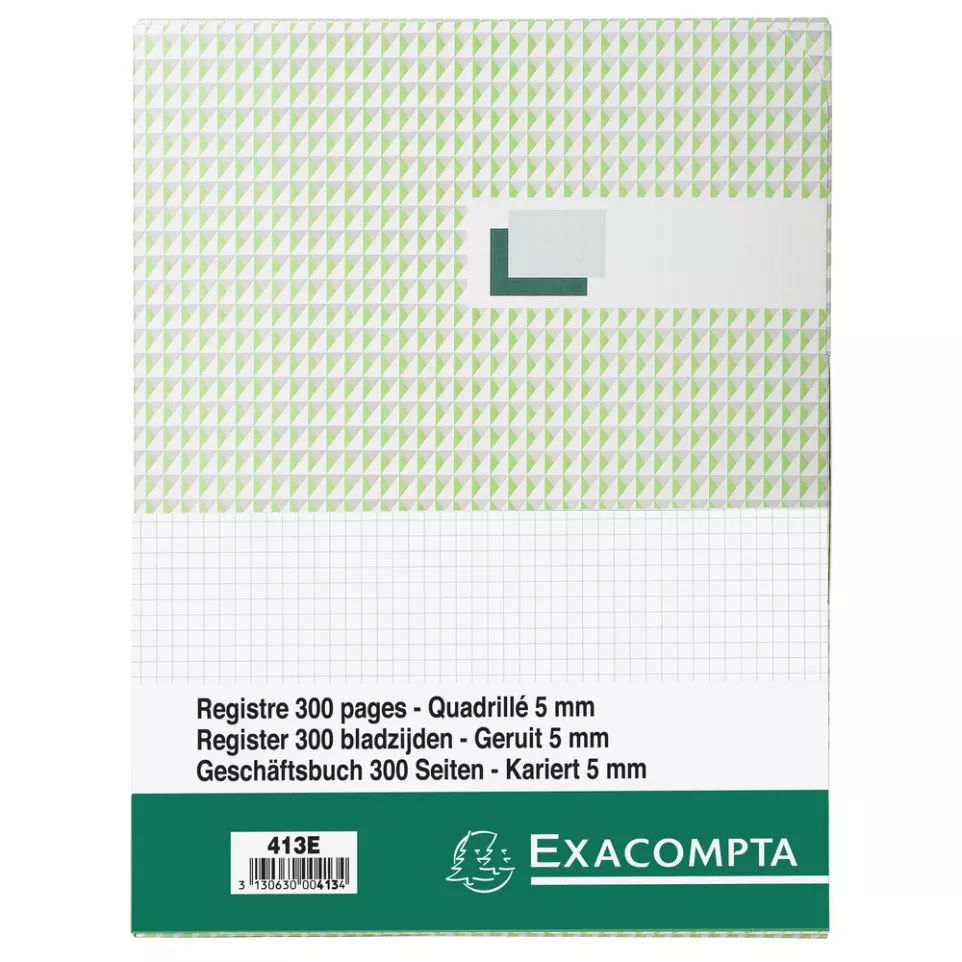 HARD BACK BOOK A4 300 PAGES 5/5/ Pc.