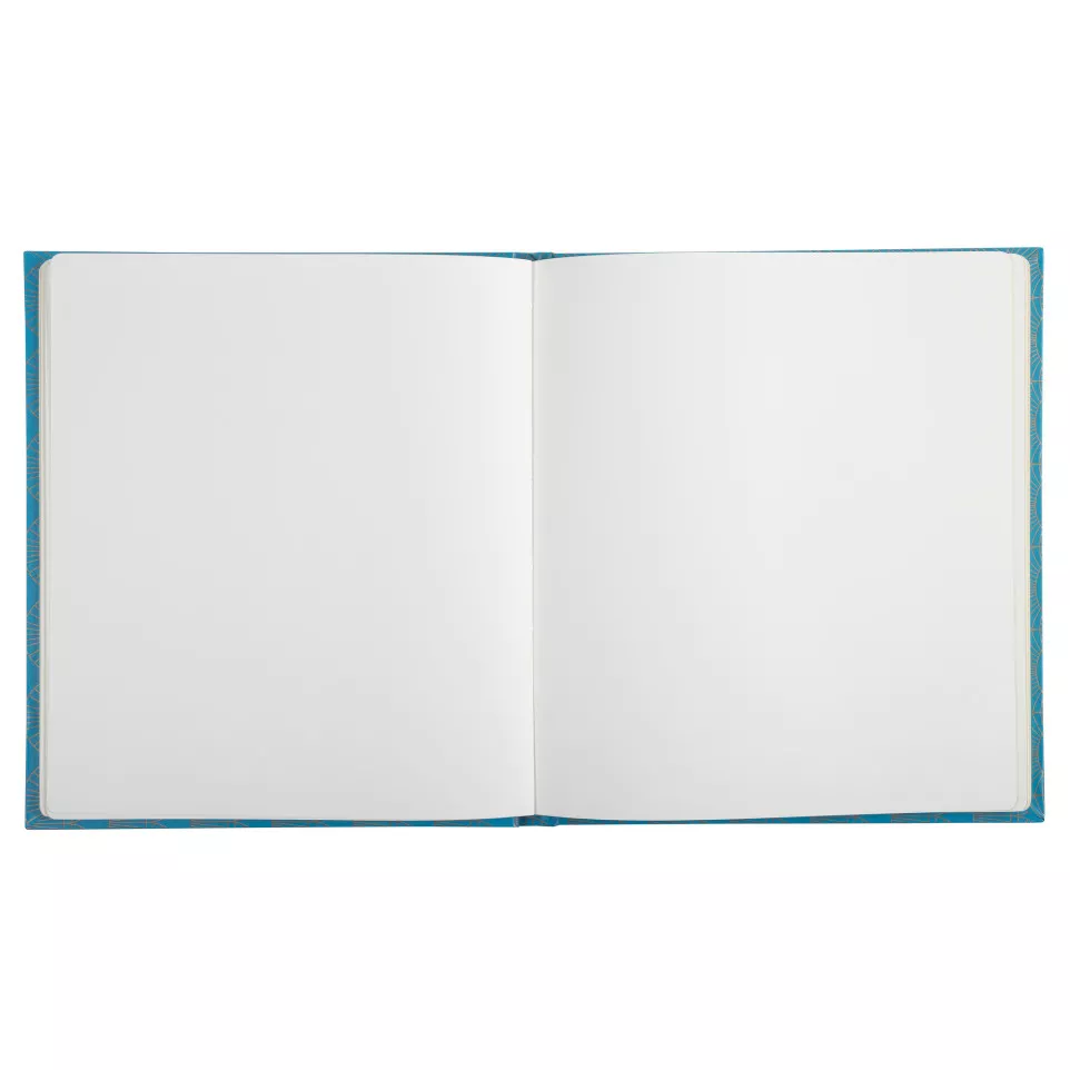 Gastenboek 140p. gou-d 21x19cm ARTY...