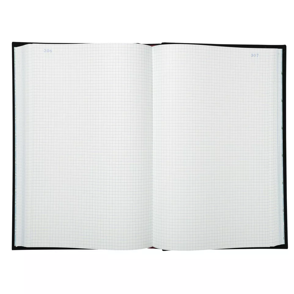 Registre 36x22,5cm 5x5 folioté 500...