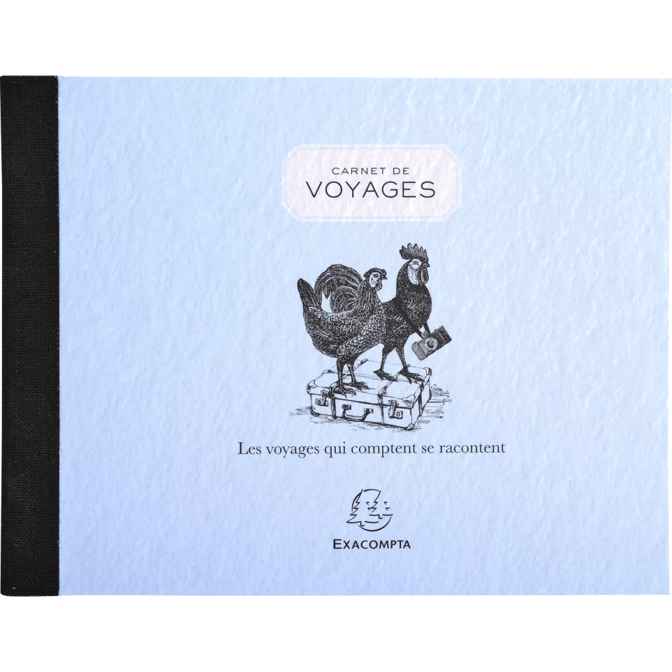 Carnet de voyages pocket 11x15 40P-/ Pce