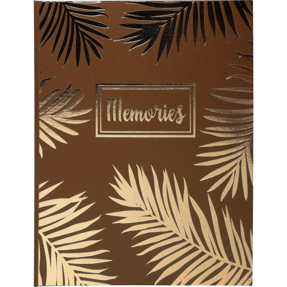 Guest book 100p. gold 27x22cm PALMA...