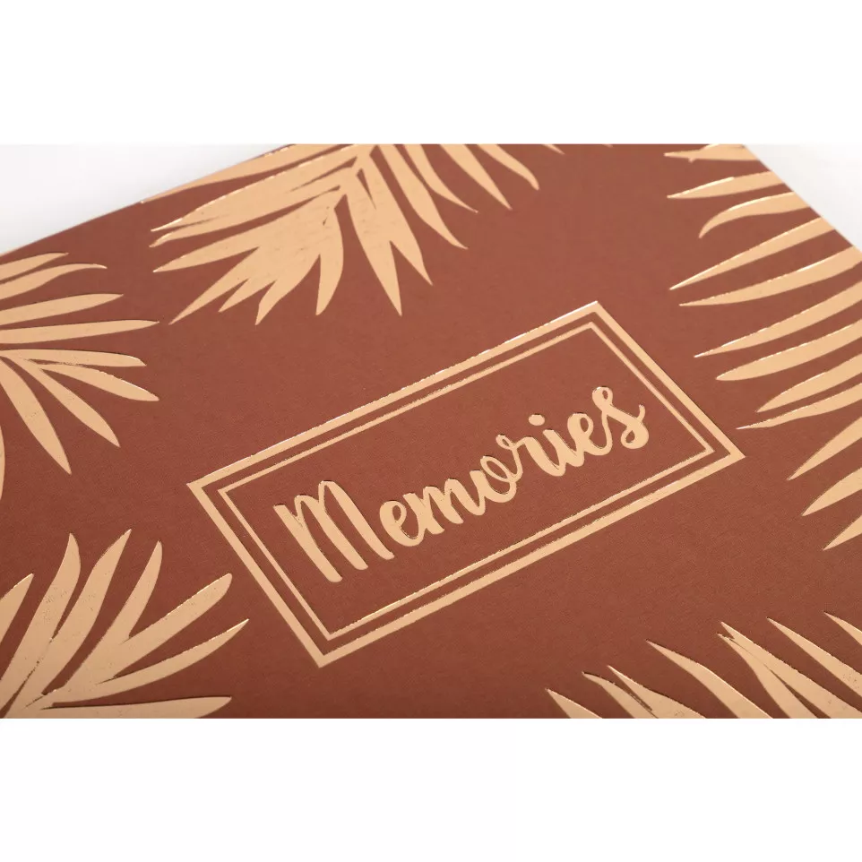 Guest book 100p. gold 27x22cm PALMA...