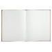 Guest book 100p. gold 27x22cm PALMA red/ Pc.
