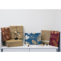 Guest book 100p. gold 27x22cm PALMA red/ Pc.