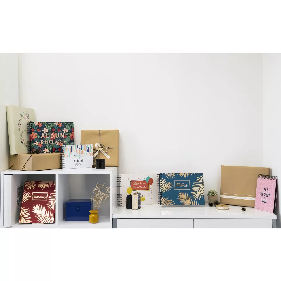 Guest book 100p. gold 27x22cm PALMA...