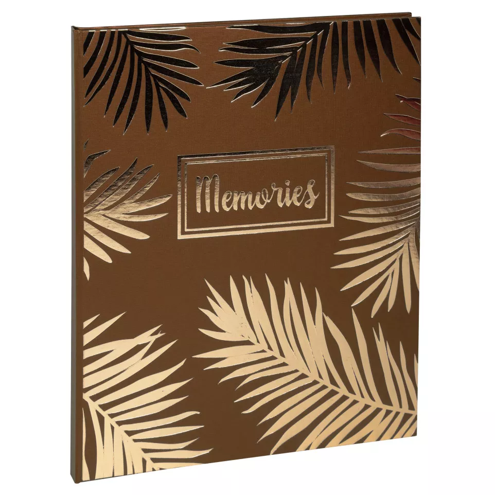 Gastenboek 100p. gou-d 27x22cm PALMA...