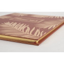 Gastenboek 100p. gou-d 27x22cm PALMA goud/ St.