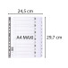 Exacompta Indices A4+ 12Pt 1-12 White Tabs White/ Pc.