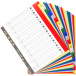 Indices PP A4+ 20Pt A-Z Col Tabs White/ Pc.