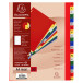 Indices PP A4+ 20Pt A-Z Col Tabs White/ Pc.