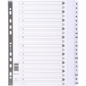 Intercalaires imprimés à touches plastifiées - 20 touches A à Z - A4 maxi/ Pce